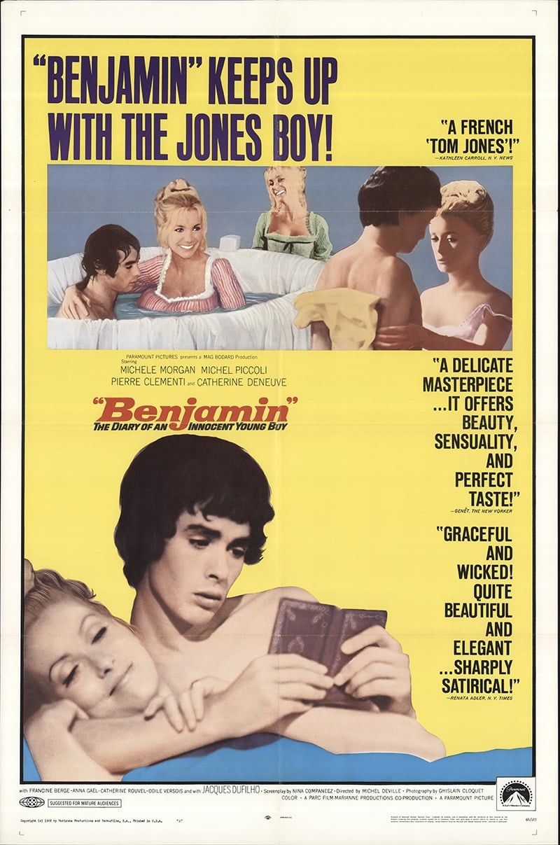 Постер Benjamin ou les mémoires d'un puceau